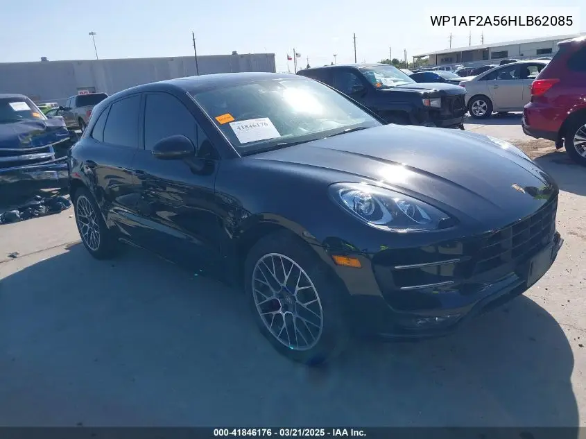 2017 Porsche Macan Turbo W/Performance Package VIN: WP1AF2A56HLB62085 Lot: 41846176