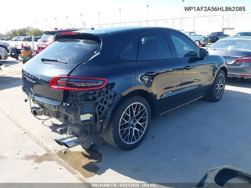 2017 Porsche Macan Turbo W/Performance Package VIN: WP1AF2A56HLB62085 Lot: 41846176