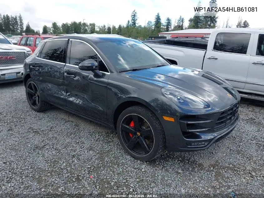 2017 Porsche Macan Turbo VIN: WP1AF2A54HLB61081 Lot: 42243168