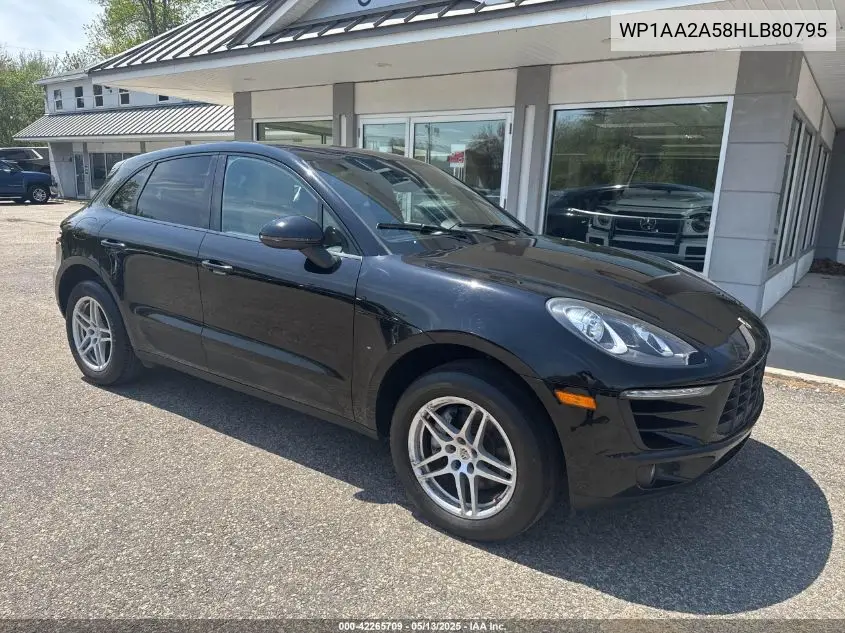 2017 Porsche Macan VIN: WP1AA2A58HLB80795 Lot: 42265709