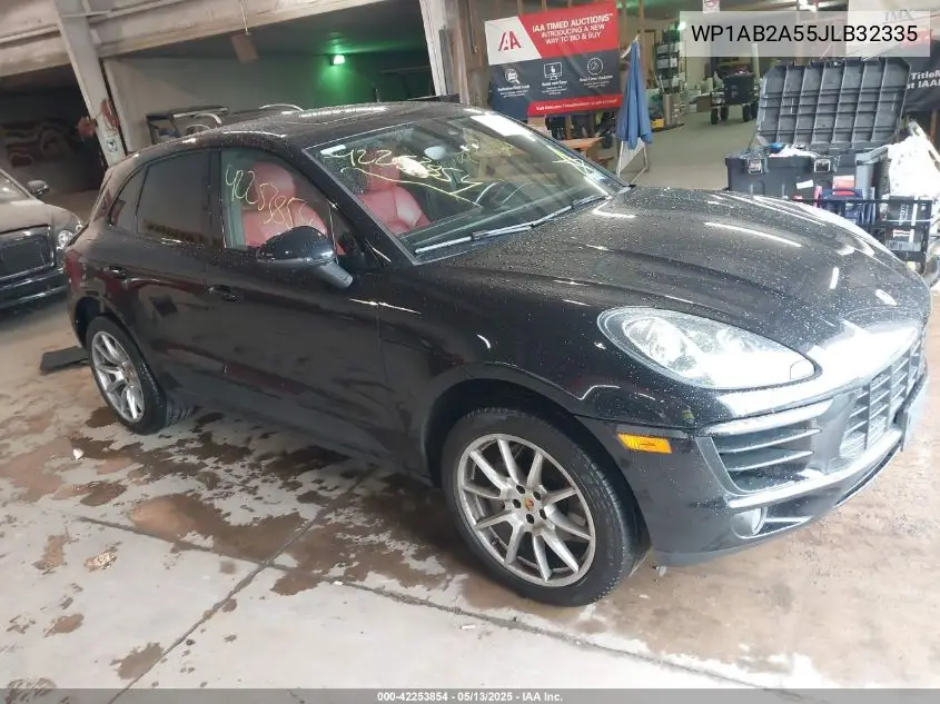 2018 Porsche Macan S VIN: WP1AB2A55JLB32335 Lot: 42253854