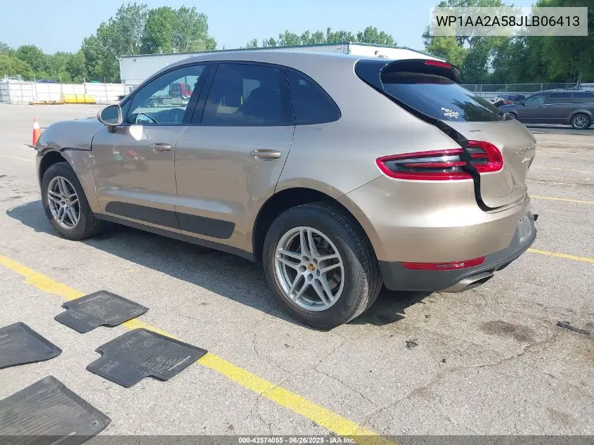 2018 Porsche Macan VIN: WP1AA2A58JLB06413 Lot: 42574055