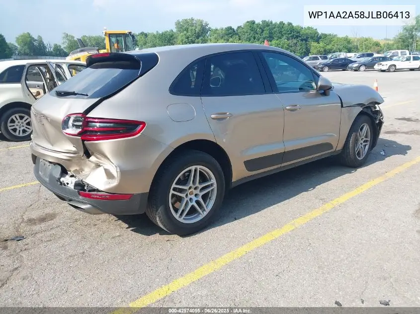 2018 Porsche Macan VIN: WP1AA2A58JLB06413 Lot: 42574055