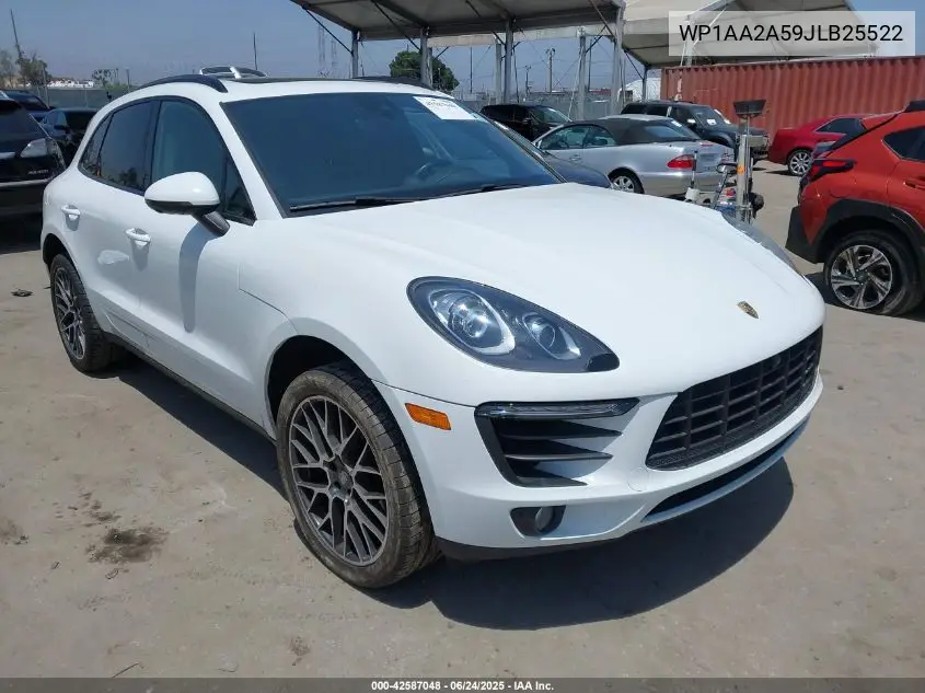 2018 Porsche Macan Sport Edition VIN: WP1AA2A59JLB25522 Lot: 42587048