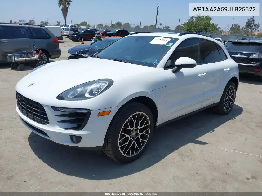 2018 Porsche Macan Sport Edition VIN: WP1AA2A59JLB25522 Lot: 42587048