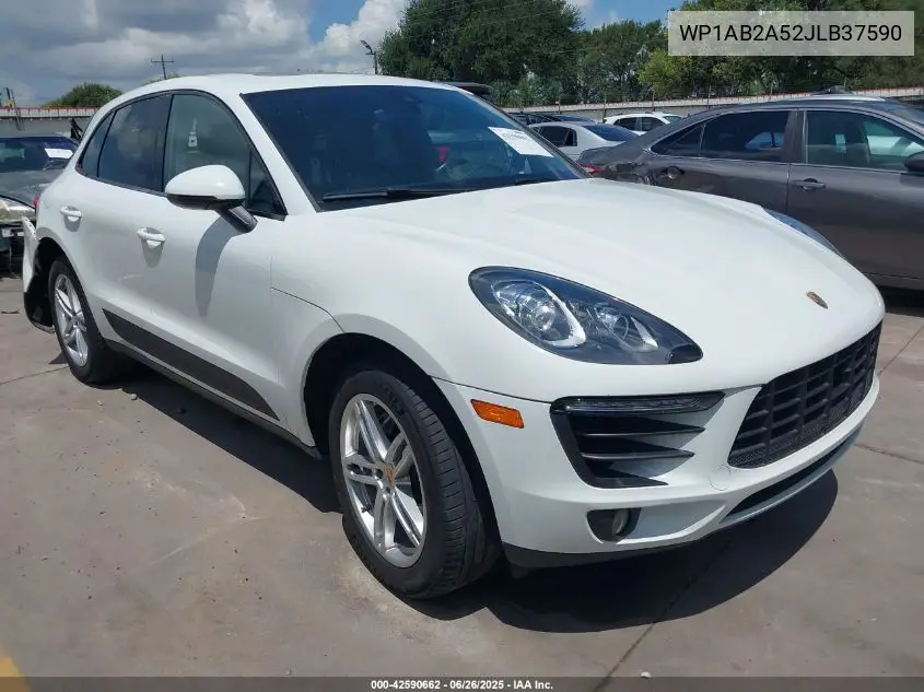 2018 Porsche Macan S VIN: WP1AB2A52JLB37590 Lot: 42590662