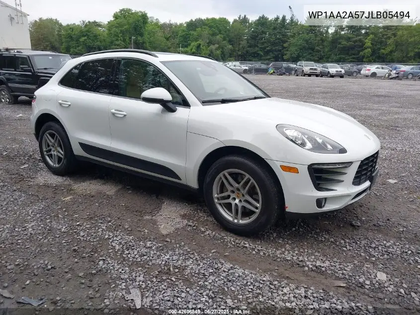 2018 Porsche Macan Sport Edition VIN: WP1AA2A57JLB05494 Lot: 42606849