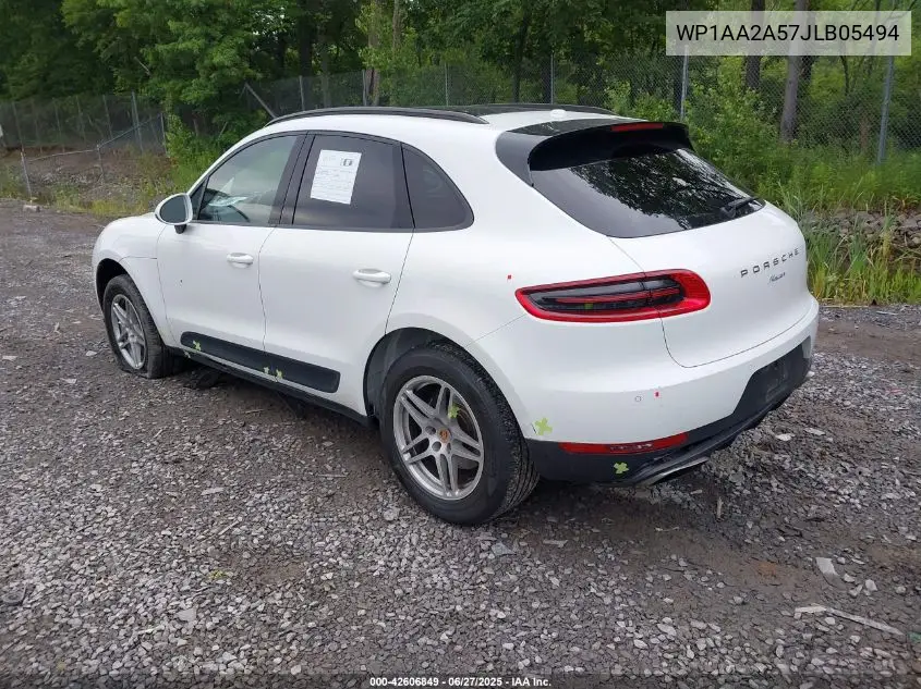 2018 Porsche Macan Sport Edition VIN: WP1AA2A57JLB05494 Lot: 42606849