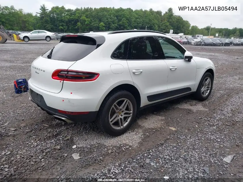 2018 Porsche Macan Sport Edition VIN: WP1AA2A57JLB05494 Lot: 42606849