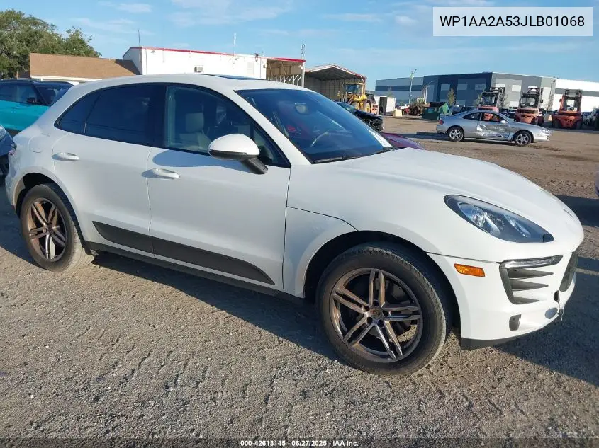 2018 Porsche Macan Sport Edition VIN: WP1AA2A53JLB01068 Lot: 42613145