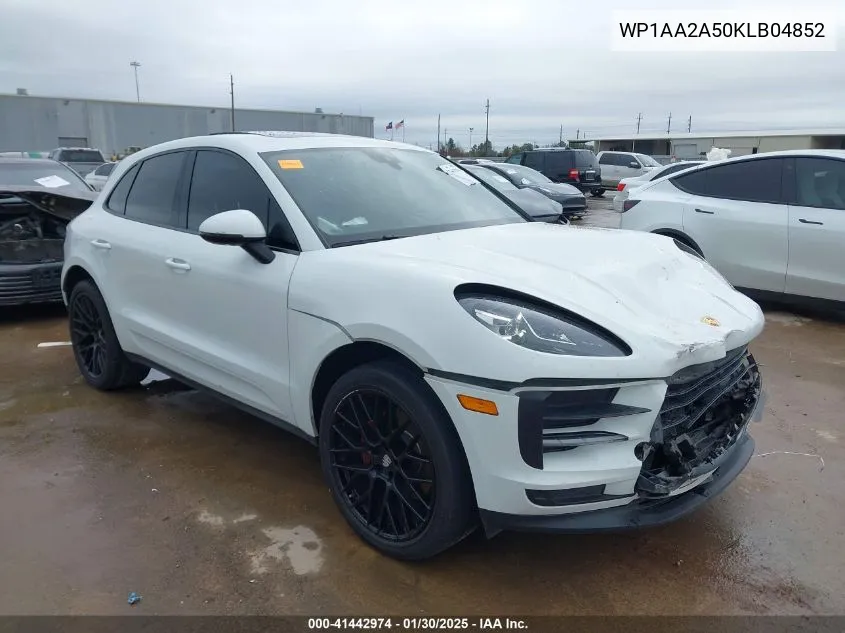 2019 Porsche Macan VIN: WP1AA2A50KLB04852 Lot: 41442974