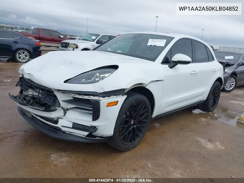 2019 Porsche Macan VIN: WP1AA2A50KLB04852 Lot: 41442974