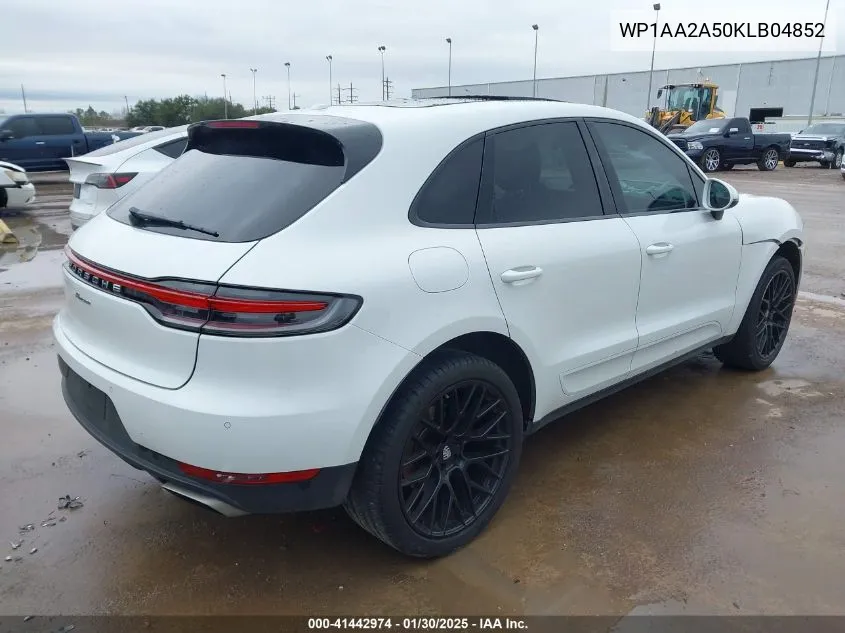 2019 Porsche Macan VIN: WP1AA2A50KLB04852 Lot: 41442974