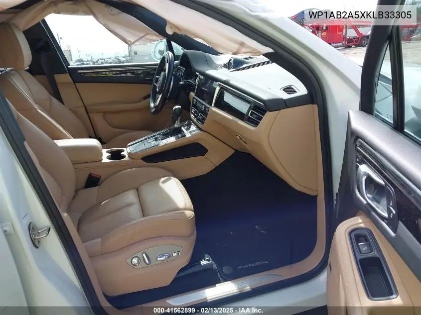 2019 Porsche Macan S VIN: WP1AB2A5XKLB33305 Lot: 41562899