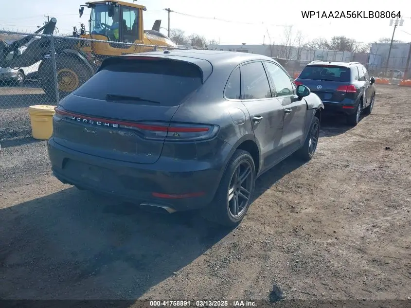 2019 Porsche Macan VIN: WP1AA2A56KLB08064 Lot: 41758891