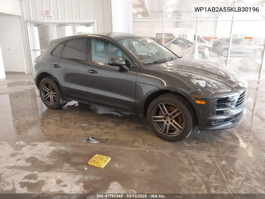 2019 Porsche Macan S VIN: WP1AB2A55KLB30196 Lot: 41761345