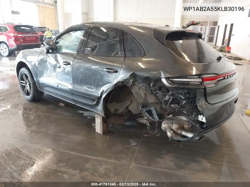 2019 Porsche Macan S VIN: WP1AB2A55KLB30196 Lot: 41761345