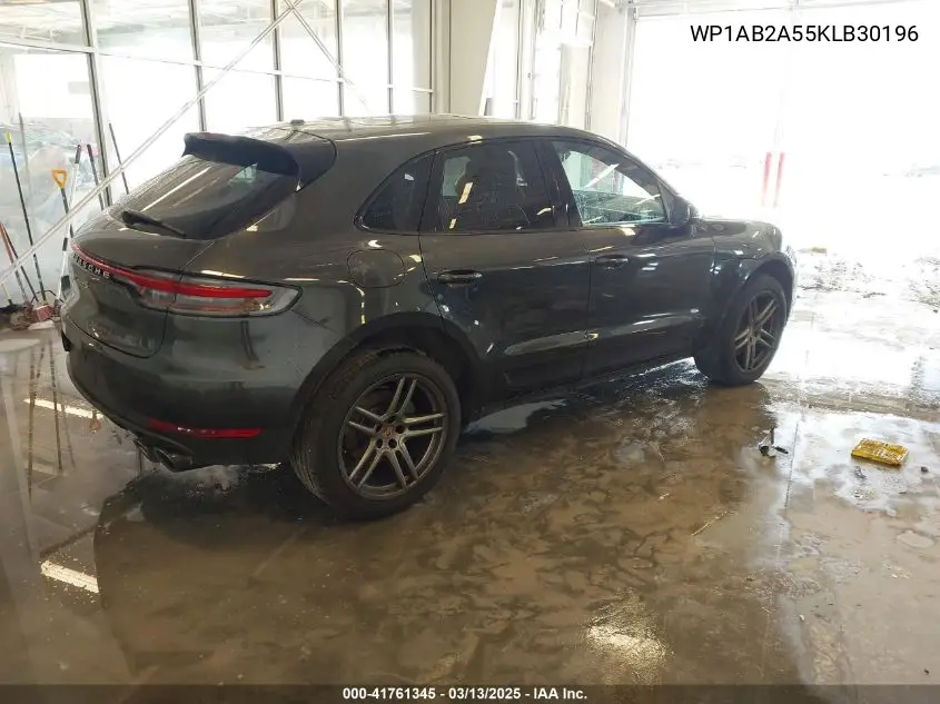 2019 Porsche Macan S VIN: WP1AB2A55KLB30196 Lot: 41761345