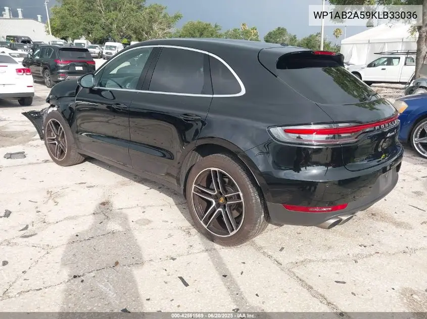 2019 Porsche Macan S VIN: WP1AB2A59KLB33036 Lot: 42561569