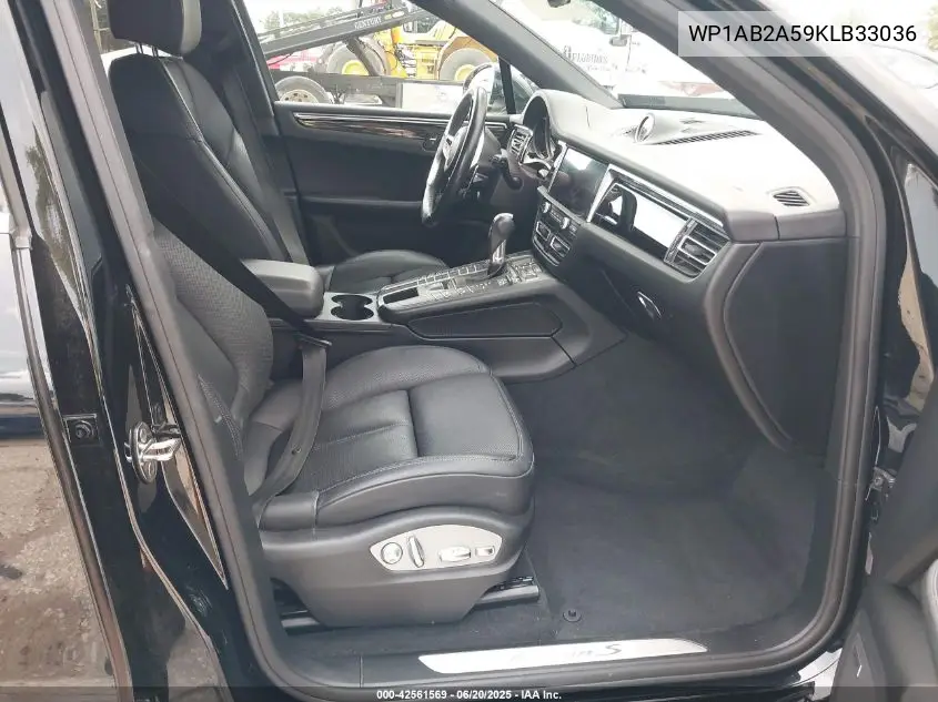 2019 Porsche Macan S VIN: WP1AB2A59KLB33036 Lot: 42561569
