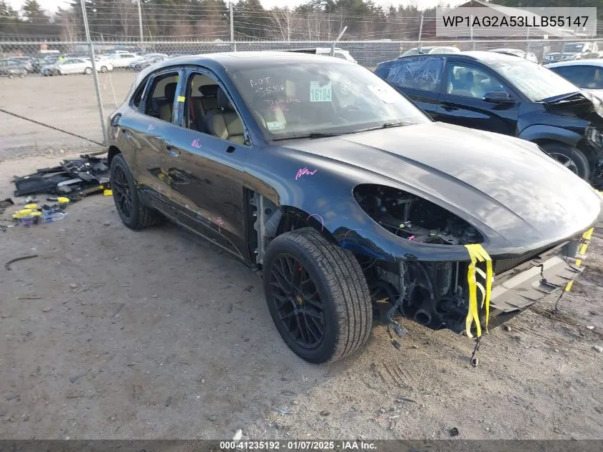 2020 Porsche Macan Gts VIN: WP1AG2A53LLB55147 Lot: 41235192