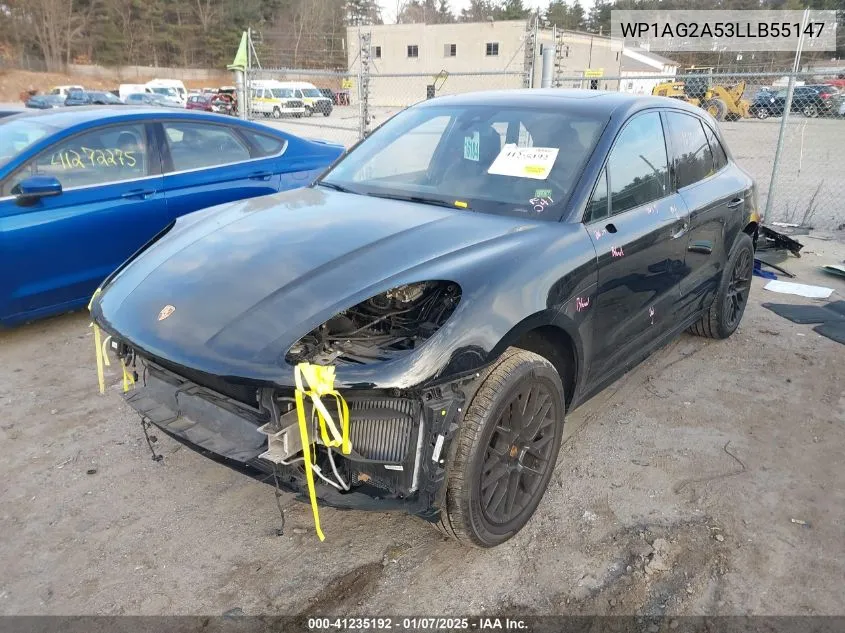 2020 Porsche Macan Gts VIN: WP1AG2A53LLB55147 Lot: 41235192