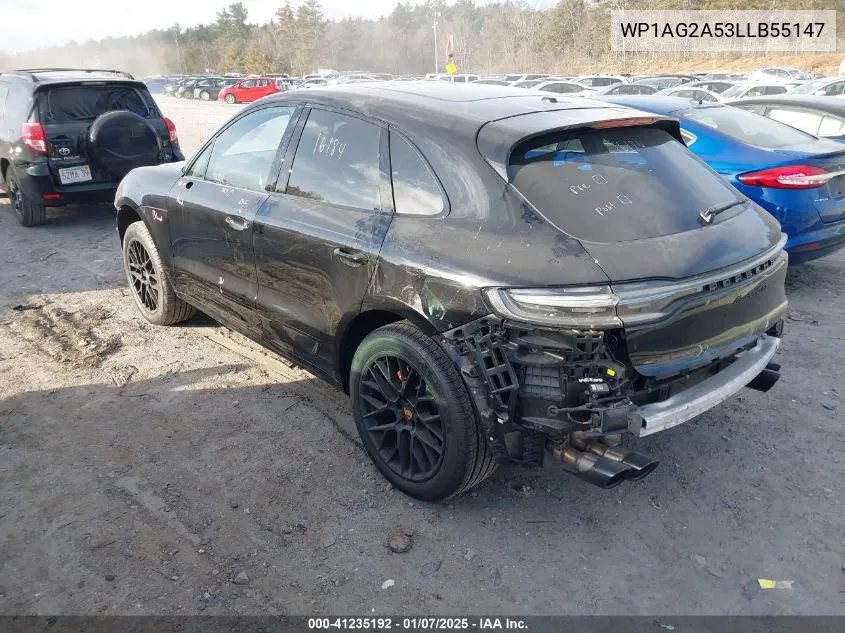 2020 Porsche Macan Gts VIN: WP1AG2A53LLB55147 Lot: 41235192