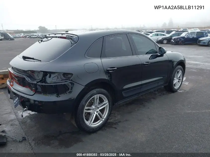 2020 Porsche Macan VIN: WP1AA2A58LLB11291 Lot: 41858353