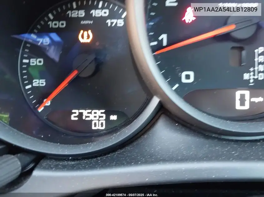2020 Porsche Macan VIN: WP1AA2A54LLB12809 Lot: 42189574