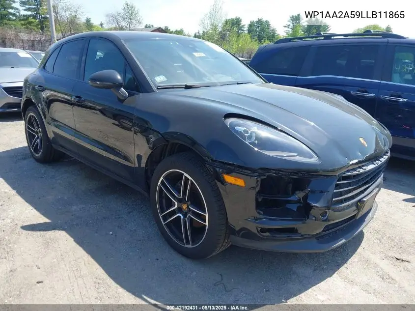 2020 Porsche Macan VIN: WP1AA2A59LLB11865 Lot: 42192431