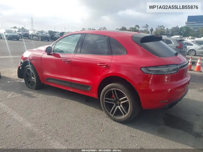 2020 Porsche Macan Gts VIN: WP1AG2A55LLB55876 Lot: 42238401