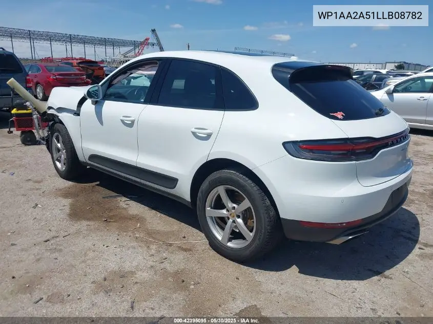 2020 Porsche Macan VIN: WP1AA2A51LLB08782 Lot: 42395095