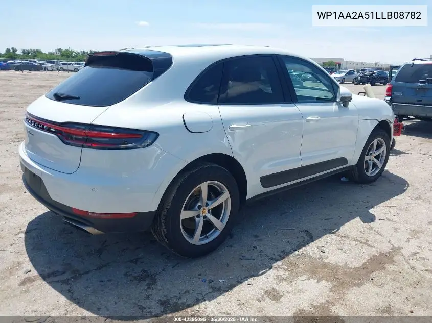 2020 Porsche Macan VIN: WP1AA2A51LLB08782 Lot: 42395095