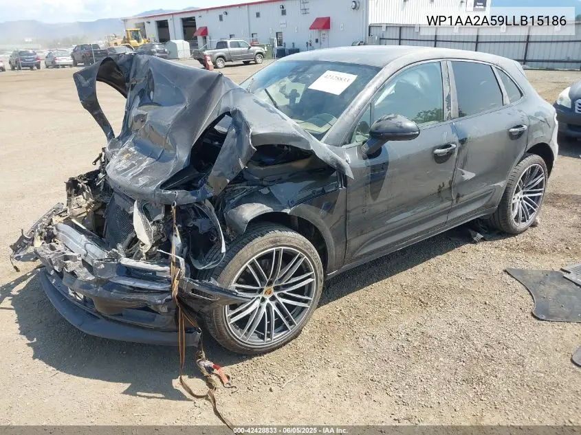 2020 Porsche Macan VIN: WP1AA2A59LLB15186 Lot: 42428833