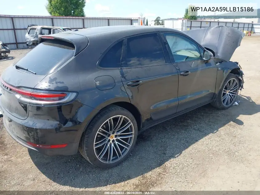 2020 Porsche Macan VIN: WP1AA2A59LLB15186 Lot: 42428833