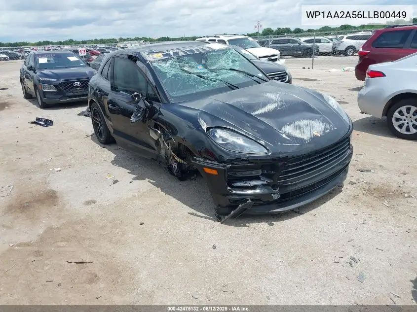2020 Porsche Macan VIN: WP1AA2A56LLB00449 Lot: 42475132