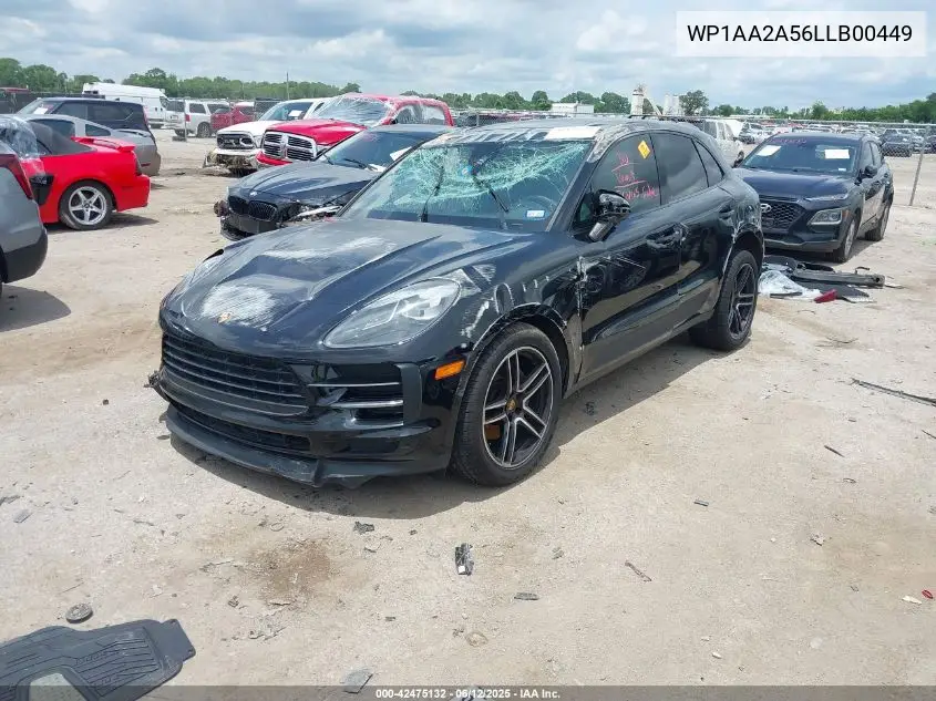2020 Porsche Macan VIN: WP1AA2A56LLB00449 Lot: 42475132