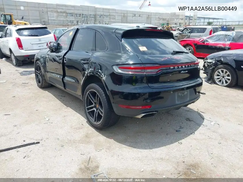 2020 Porsche Macan VIN: WP1AA2A56LLB00449 Lot: 42475132