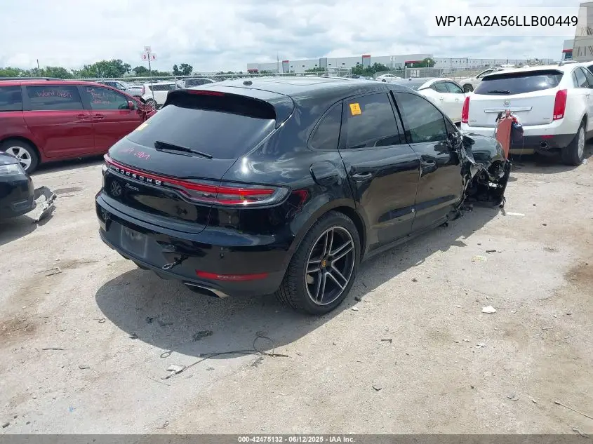 2020 Porsche Macan VIN: WP1AA2A56LLB00449 Lot: 42475132