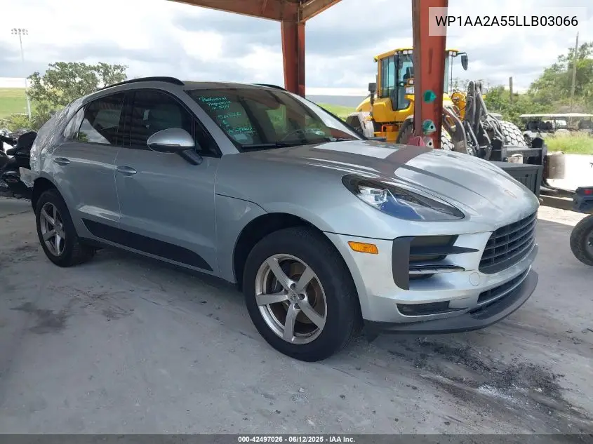 2020 Porsche Macan VIN: WP1AA2A55LLB03066 Lot: 42497026