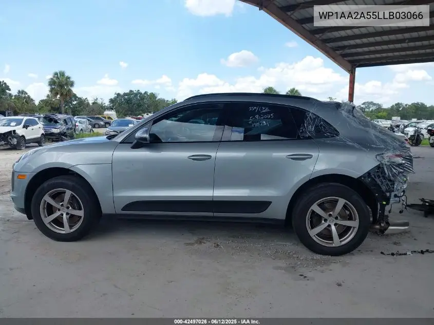2020 Porsche Macan VIN: WP1AA2A55LLB03066 Lot: 42497026