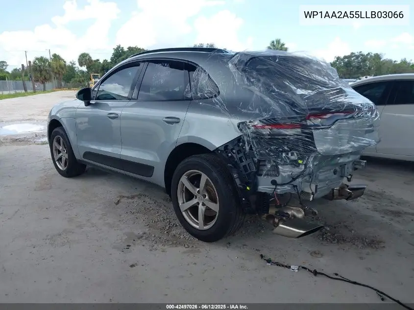 2020 Porsche Macan VIN: WP1AA2A55LLB03066 Lot: 42497026
