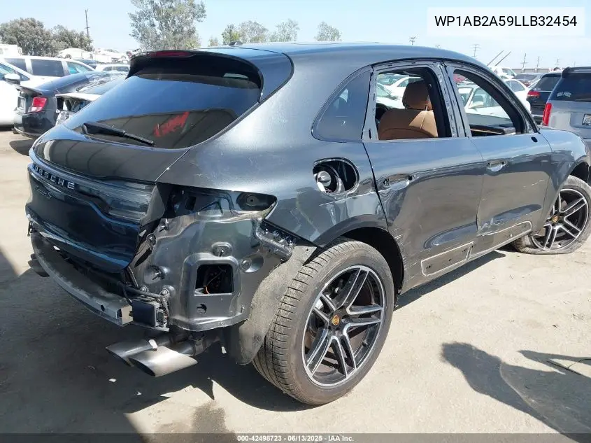 2020 Porsche Macan S VIN: WP1AB2A59LLB32454 Lot: 42498723