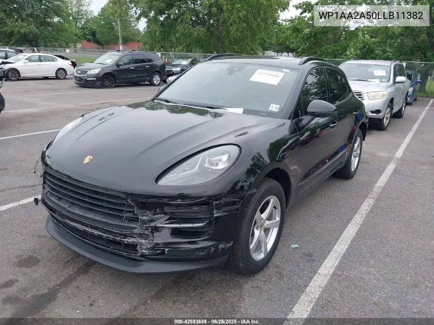 2020 Porsche Macan VIN: WP1AA2A50LLB11382 Lot: 42593656
