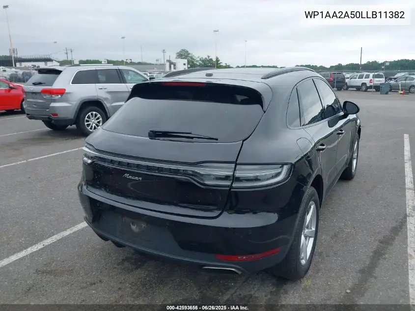 2020 Porsche Macan VIN: WP1AA2A50LLB11382 Lot: 42593656