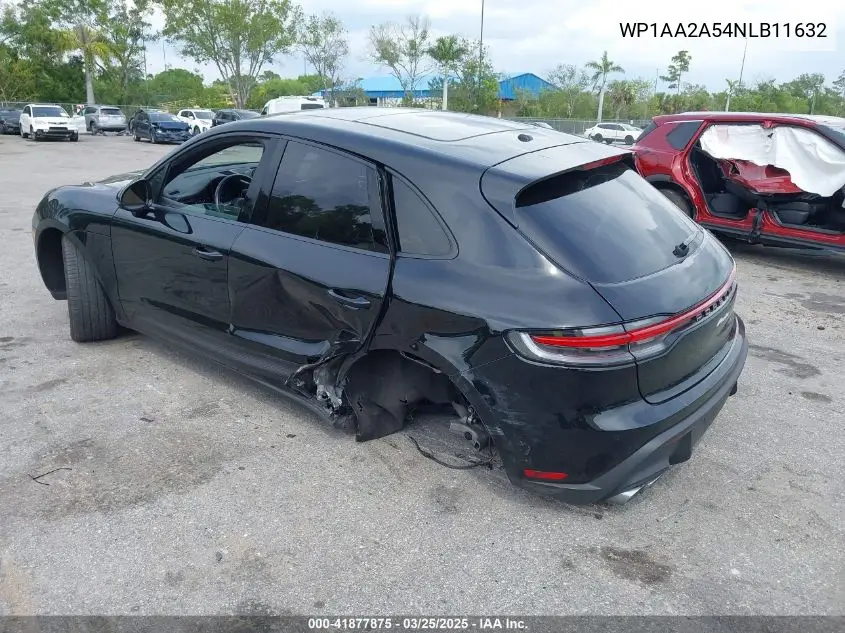 2022 Porsche Macan VIN: WP1AA2A54NLB11632 Lot: 41877875