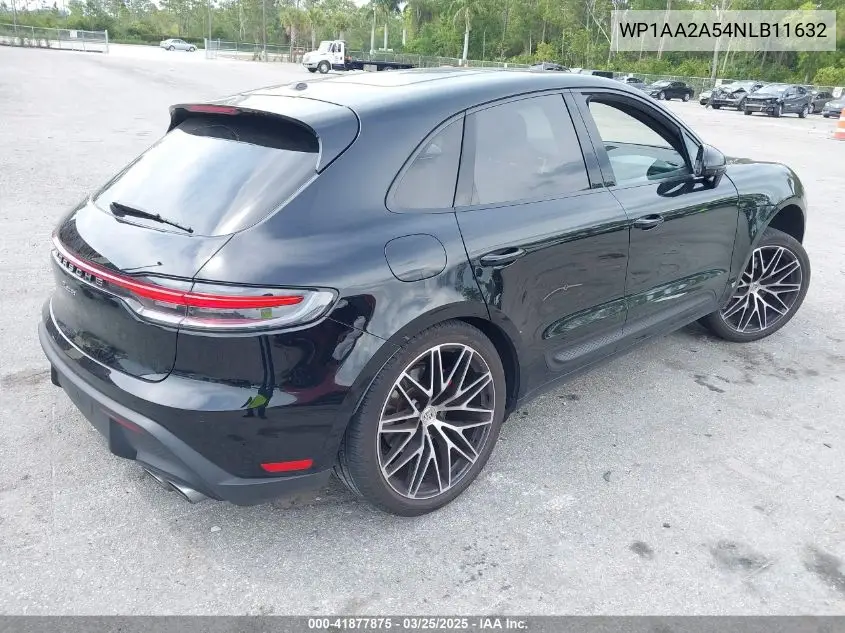 2022 Porsche Macan VIN: WP1AA2A54NLB11632 Lot: 41877875