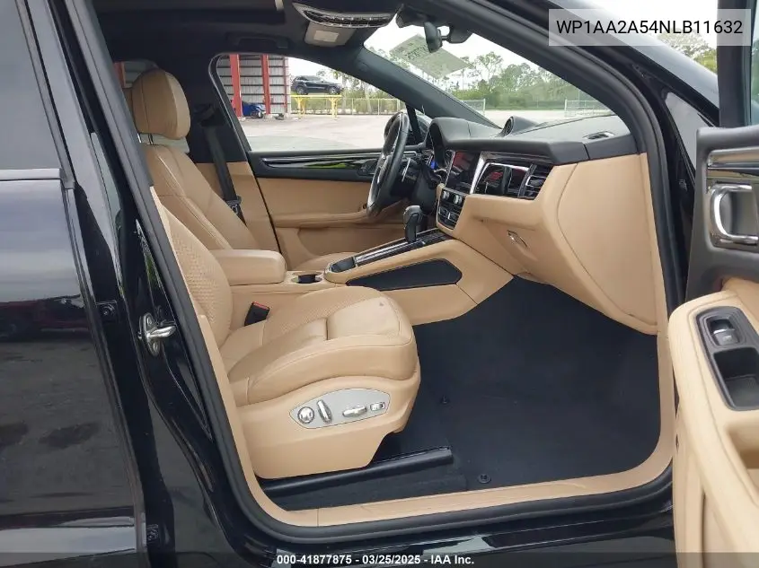 2022 Porsche Macan VIN: WP1AA2A54NLB11632 Lot: 41877875
