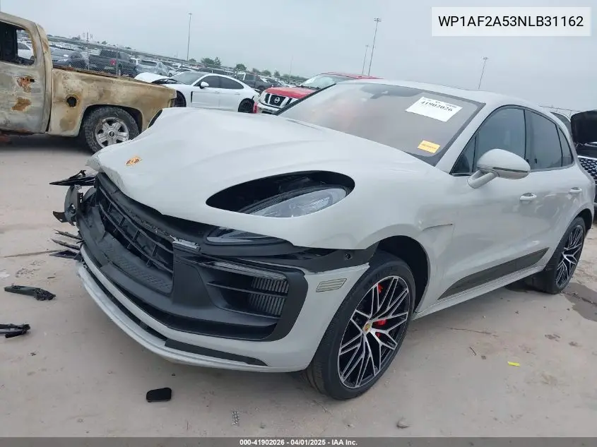 2022 Porsche Macan Gts VIN: WP1AF2A53NLB31162 Lot: 41902026