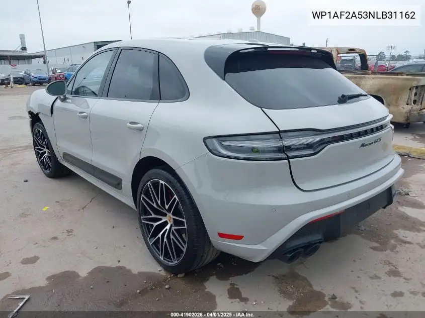 2022 Porsche Macan Gts VIN: WP1AF2A53NLB31162 Lot: 41902026